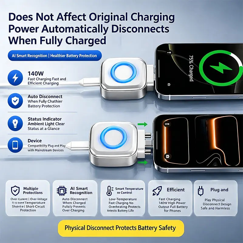 Auto Disconnecting Charger (Type C)